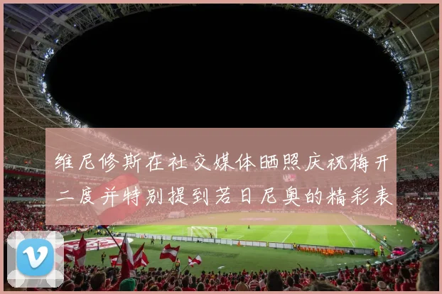 维尼修斯在社交媒体晒照庆祝梅开二度并特别提到若日尼奥的精彩表现